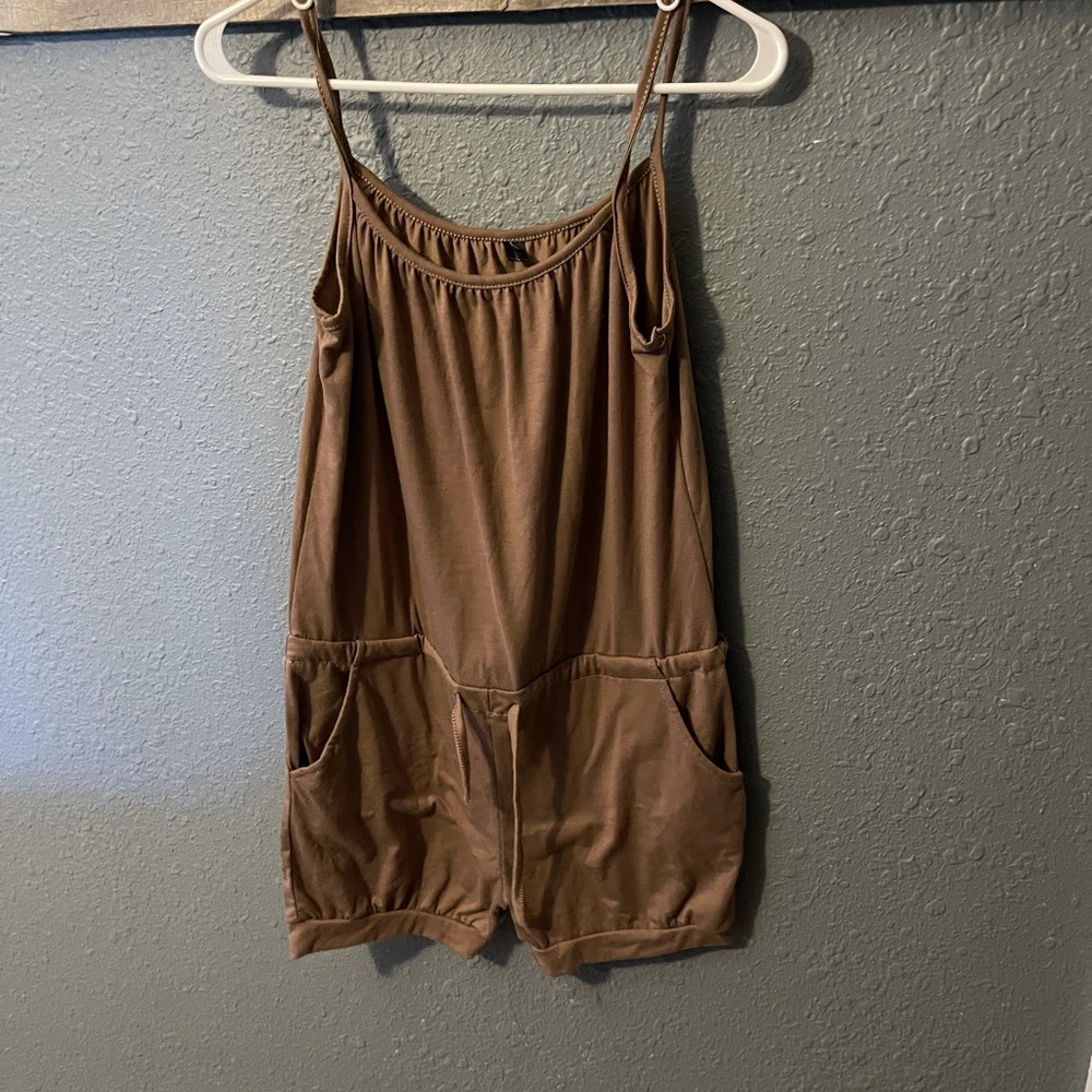 Brown Romper